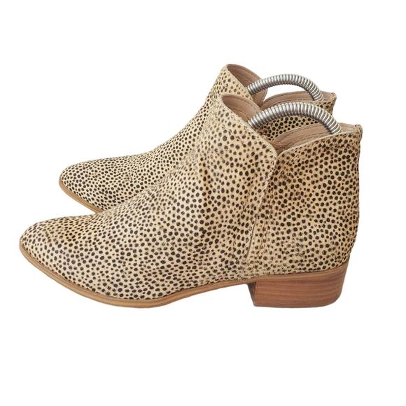 ALDO Kaicien Dotty Cheetah Ankle Boot 7.5 - Picture 4 of 12